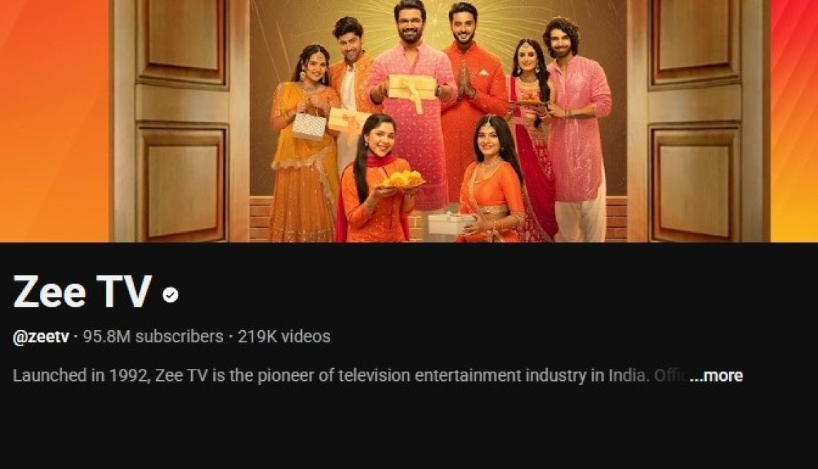 zee tv on youtube
